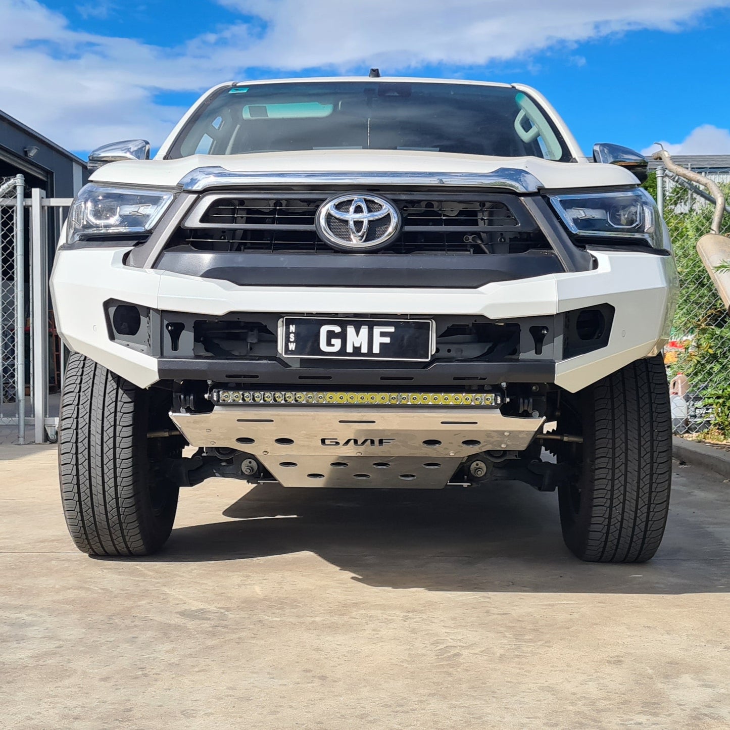 Toyota Hilux N80 2021+ G6  Steel Bumper