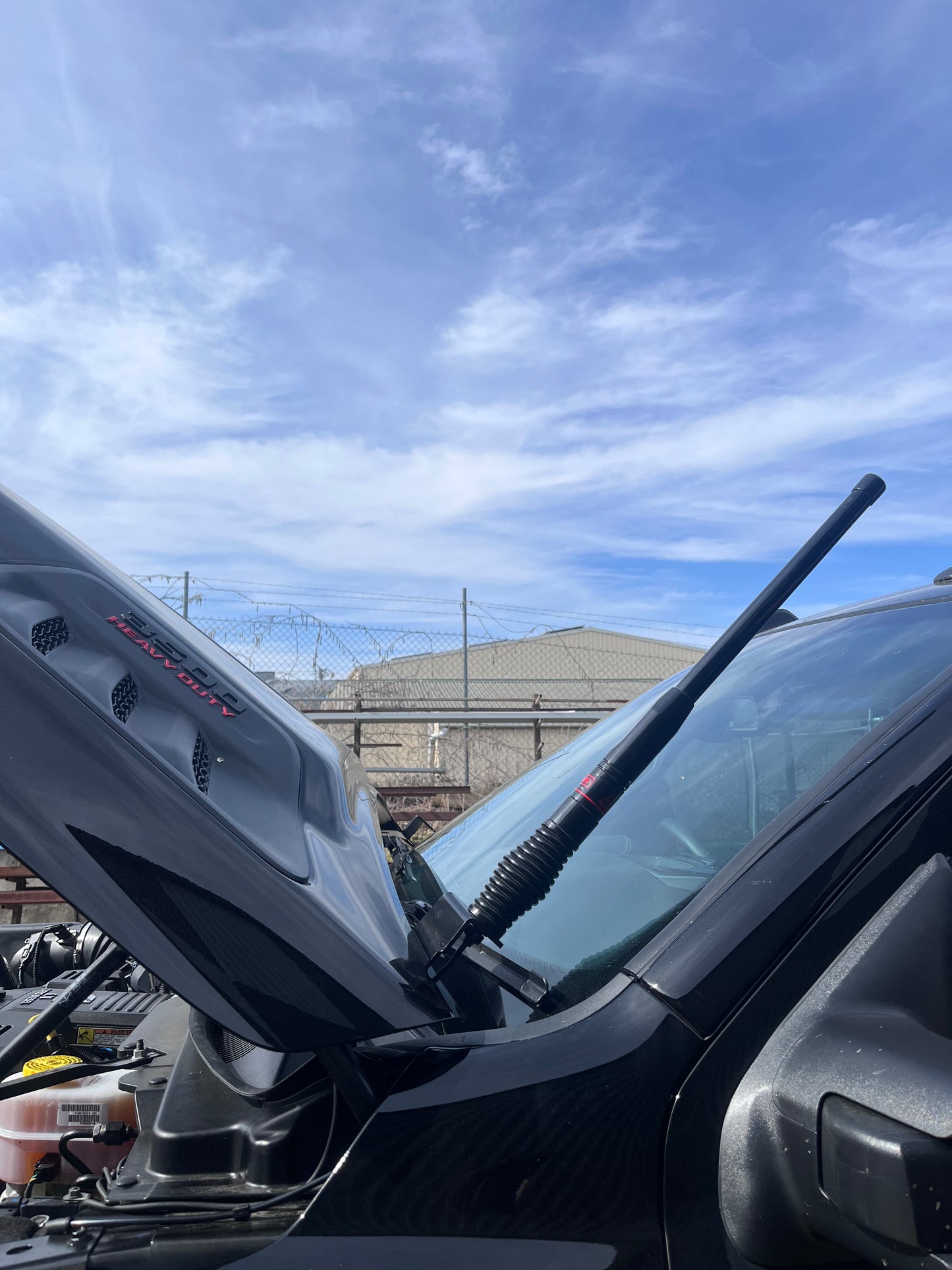 Dodge RAM 3500 5th GEN Bonnet Aerial UHF Bracket (PSG) BB-215 2019+