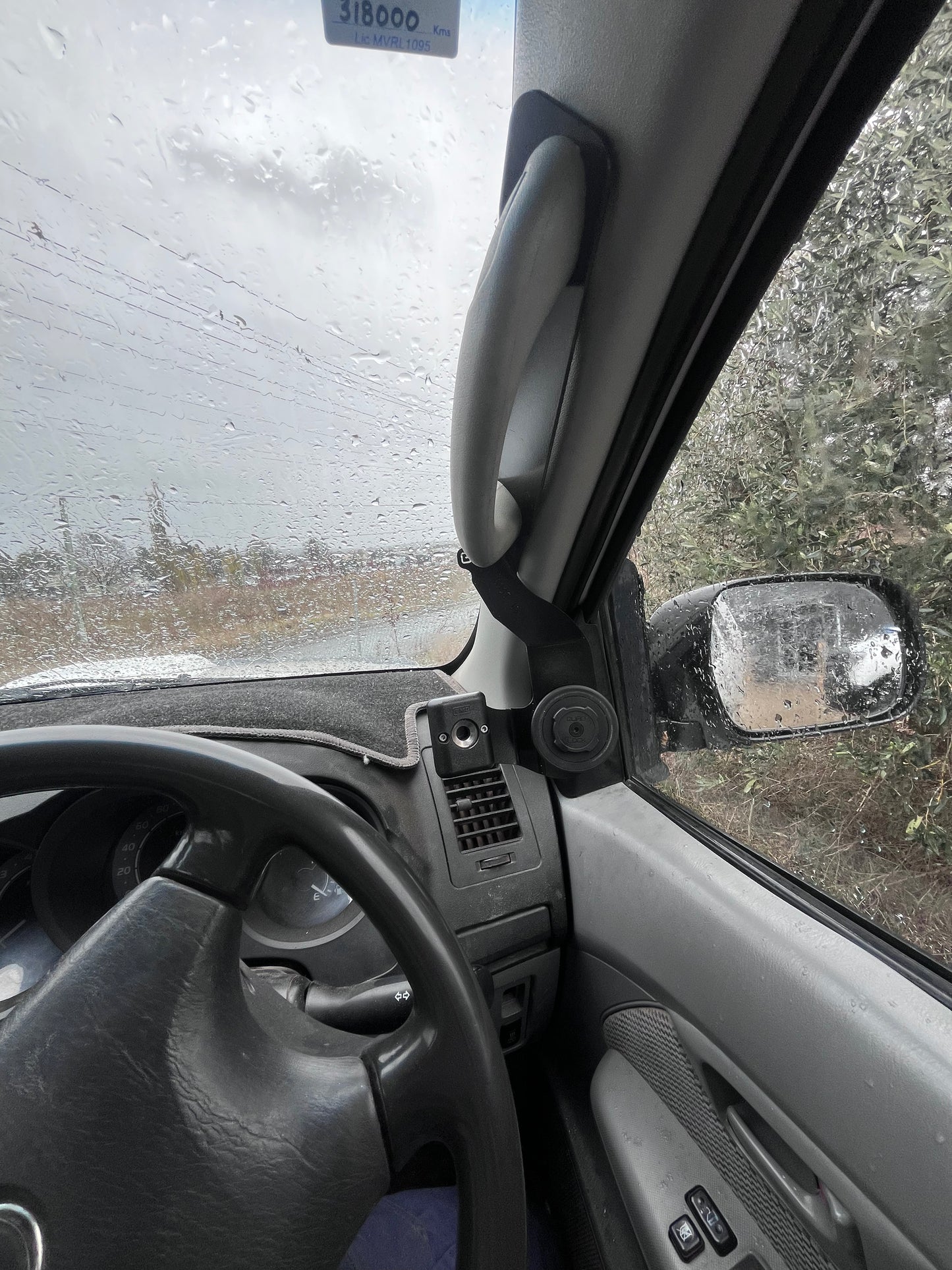 Toyota Hilux N70 (2005-2014) Phone + UHF Holder 4007-PH-D