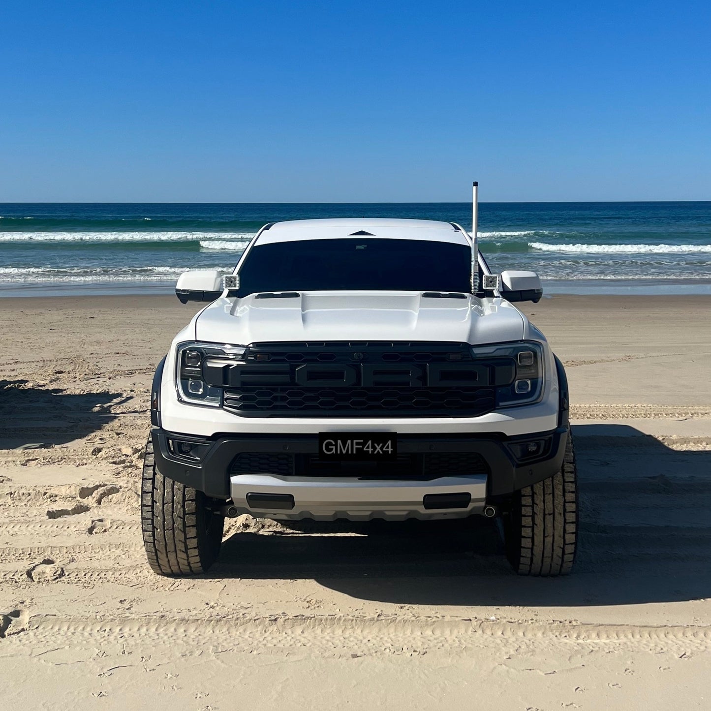 Ford Ranger, Raptor & Everest RA 2022+ Bonnet LED Brackets (TALL) LB-057-T (PAIR)