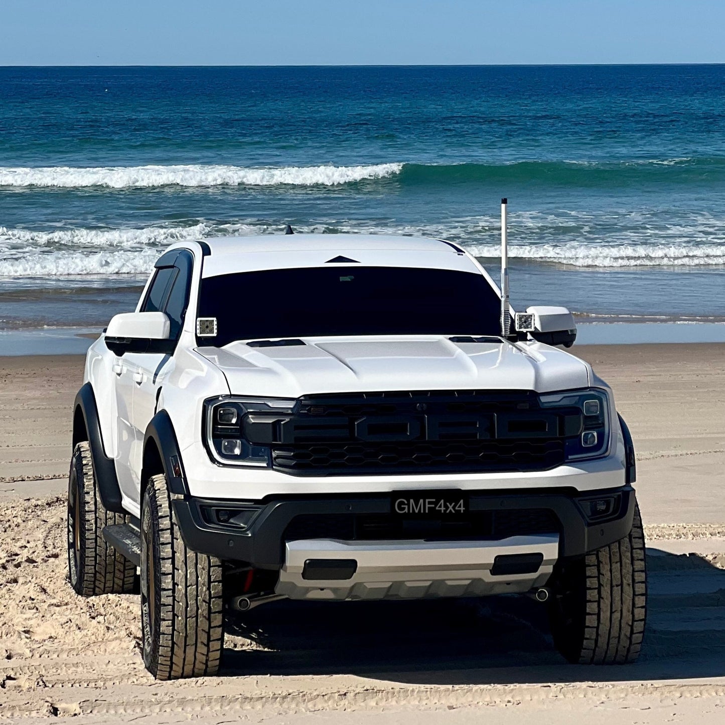Ford Ranger, Raptor & Everest RA 2022+ Bonnet LED Brackets (TALL) LB-057-T (PAIR)