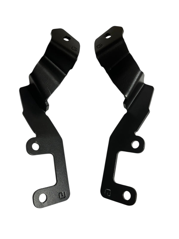 Nissan Navara NP300 2023+ Bonnet LED Pair Of Brackets LB-233