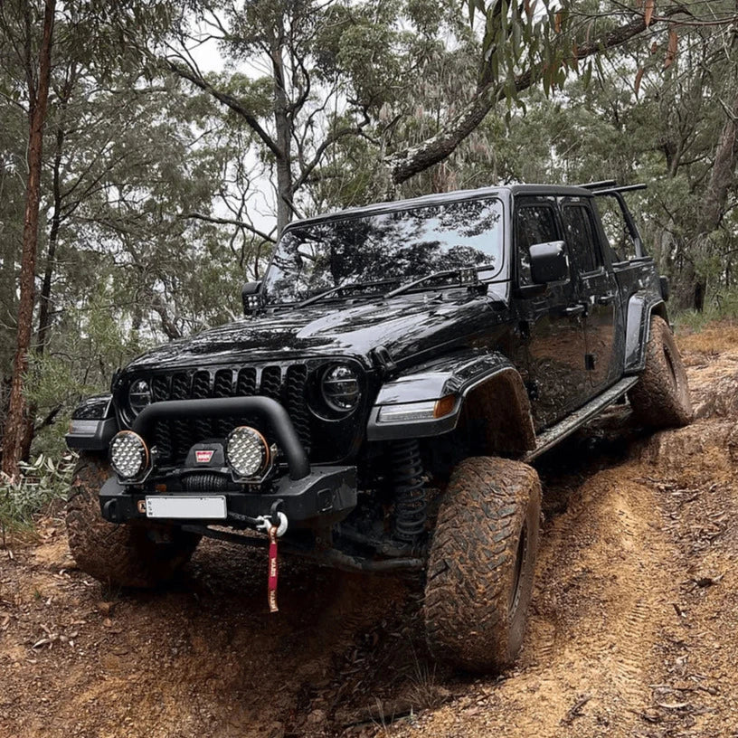 Jeep Wrangler Bonnet LED Brackets LB-074 (Pair)