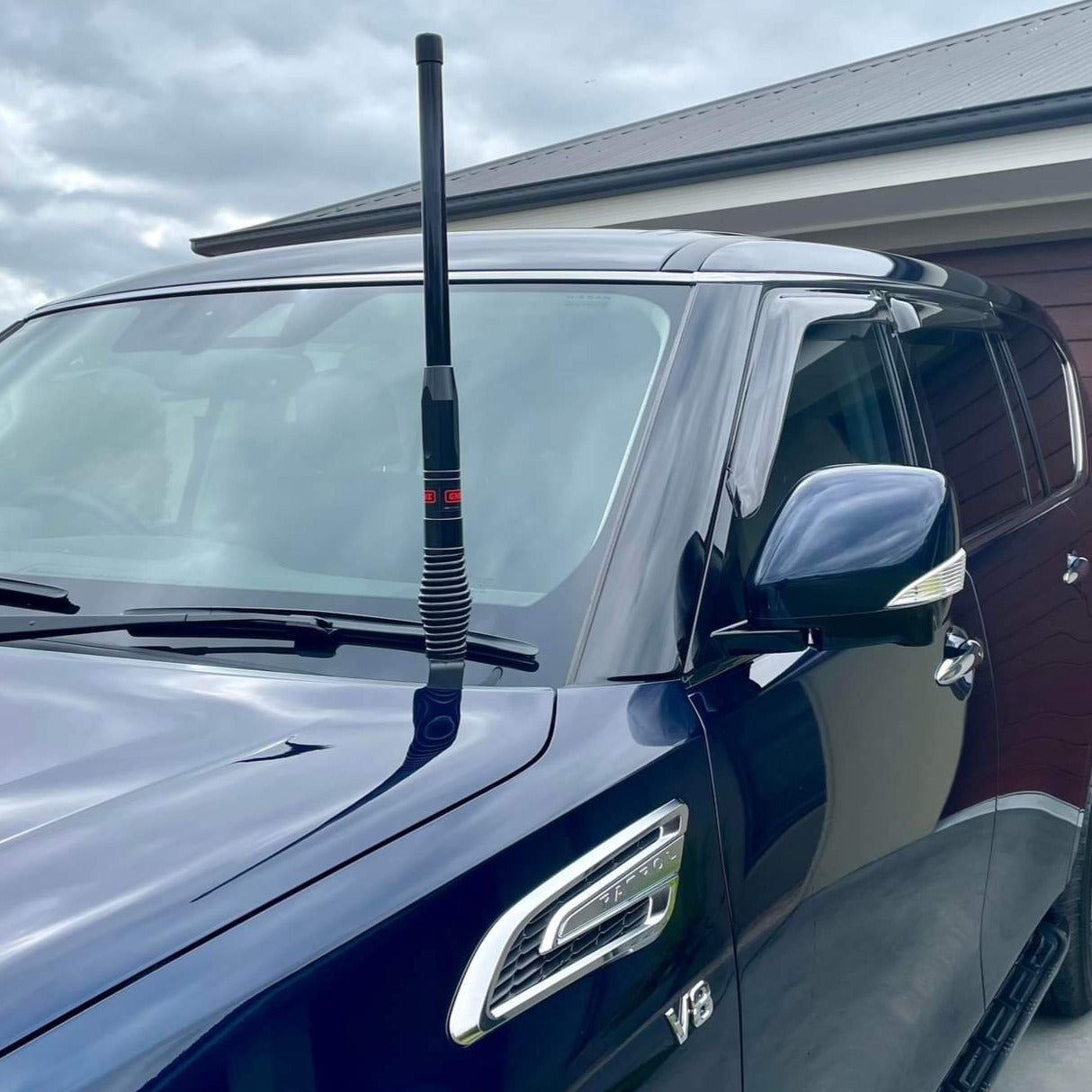 Nissan Patrol Y62 S5 2020+ Bonnet Aerial UHF Antenna Bracket BB-015