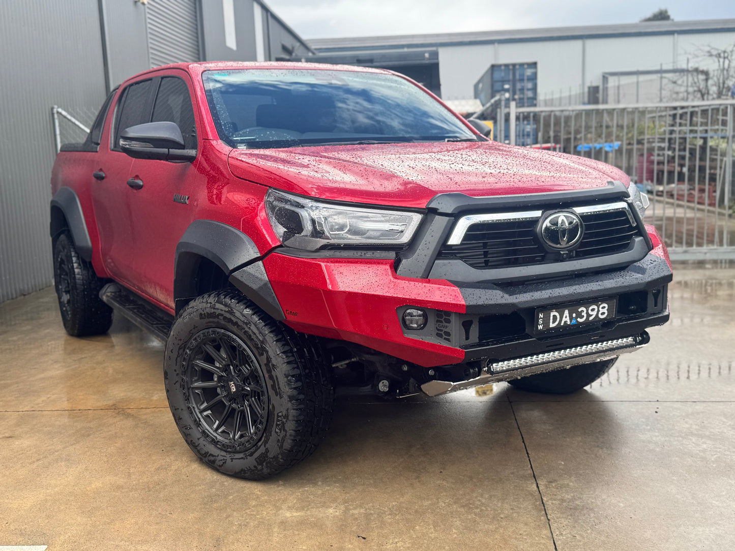 Toyota Hilux ROGUE N80 2021-2025 G6 Steel Bumper / Bull Bar