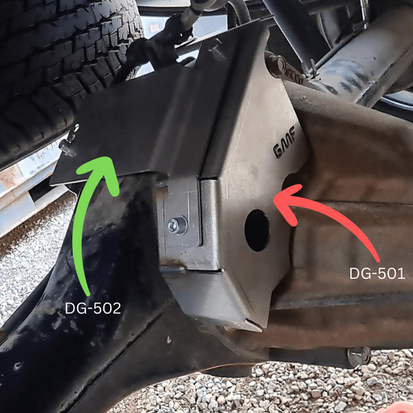 Mazda BT-50 2021+ Rear Wire Plate 502-DG