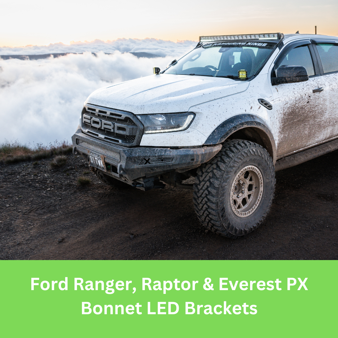 Ford Ranger, Raptor & Everest 2011-2021 LED Brackets LB-022 (PAIR)