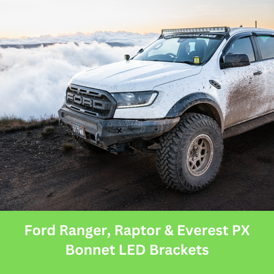 Ford Ranger, Raptor & Everest 2011-2021 LED Brackets  022-LB