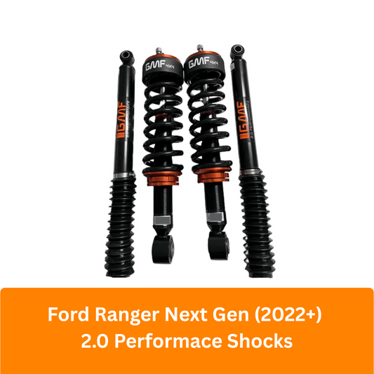 Ford Ranger RA Next Gen 2.0 Performance Shocks
