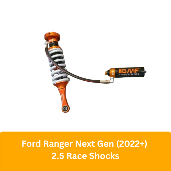 Ford Ranger RA Next Gen RACE 2.5 Series Shocks