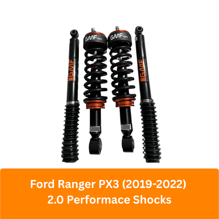 Ford Ranger PX3 2.0 Performance Shocks – GMF4x4