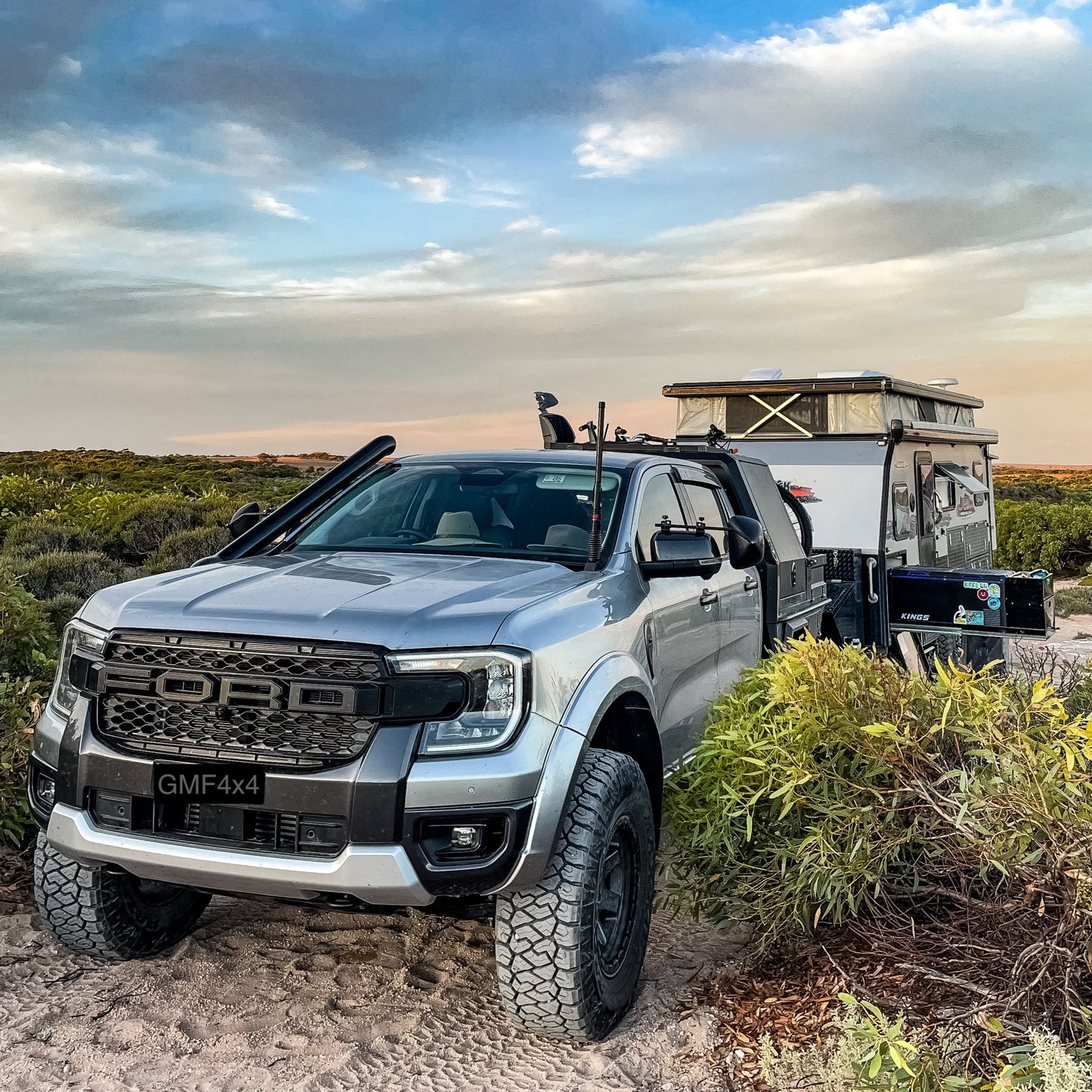 Ford Ranger RA 2023+ Bonnet Aerial UHF Antenna Bracket BB-035 – GMF4x4