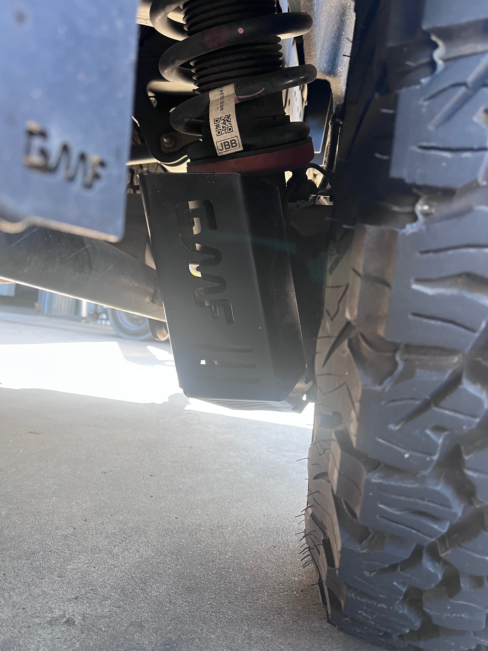 Ford Ranger Raptor ONLY 2022+ Rear Shock Guard (PAIR) 2004-SG – GMF4x4