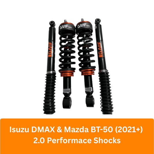 Isuzu DMAX & Mazda BT-50 2.0 Performance Shocks