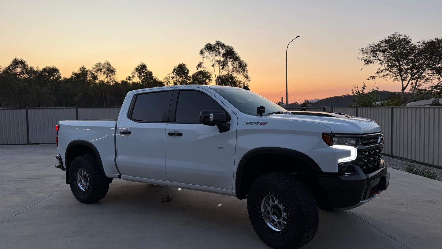 Chevrolet Silverado 1500 Bonnet LED Light Antenna Bracket 2019+ LB-055 (PAIR)