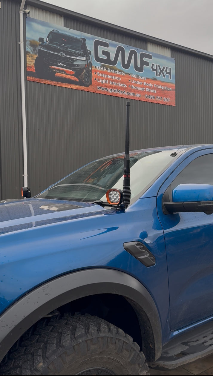 Ford Ranger, Raptor & Everest RA 2022+ PAIR Bonnet LED Brackets 058-LB ...