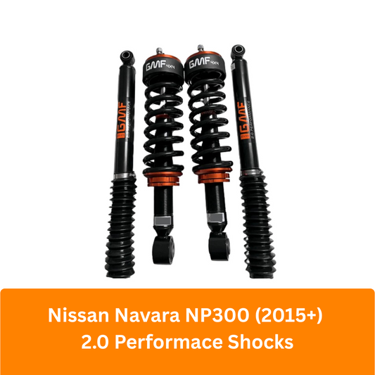 Nissan Navara NP300 2.0 Performance Shocks