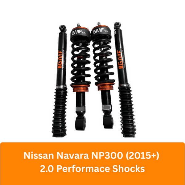 Nissan Navara NP300 2.0 Performance Shocks