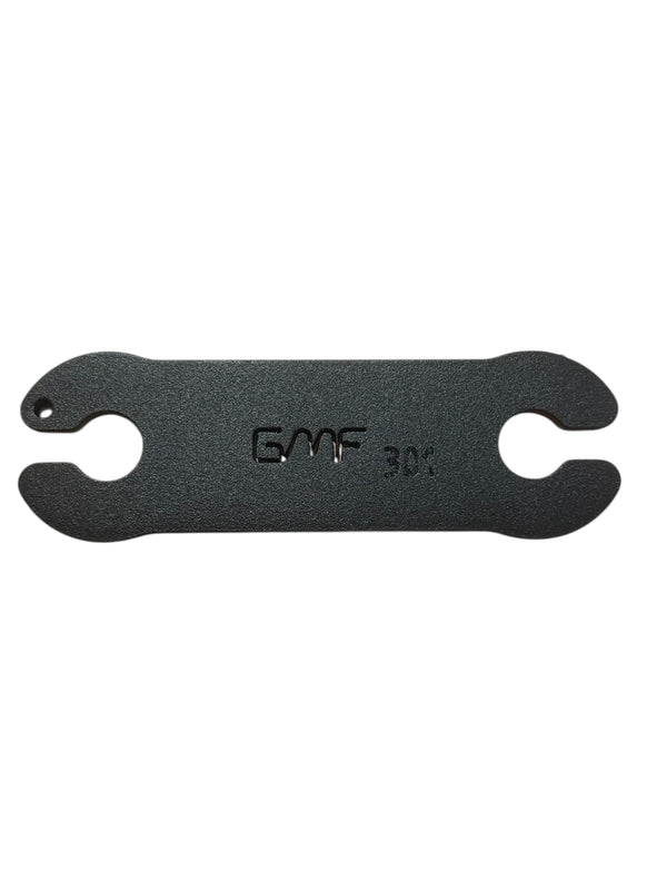UHF-UHF Plate 16mm slots each end Plate-301