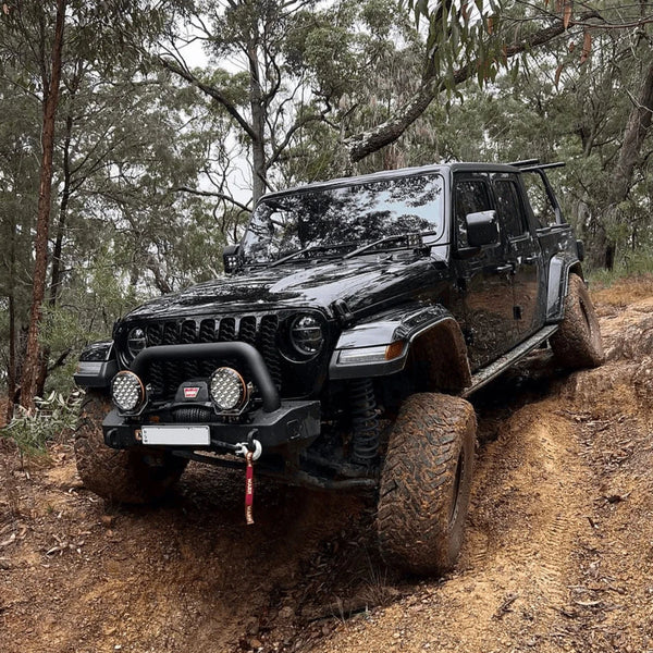Jeep Gladiator Bonnet LED Brackets 074-LB
